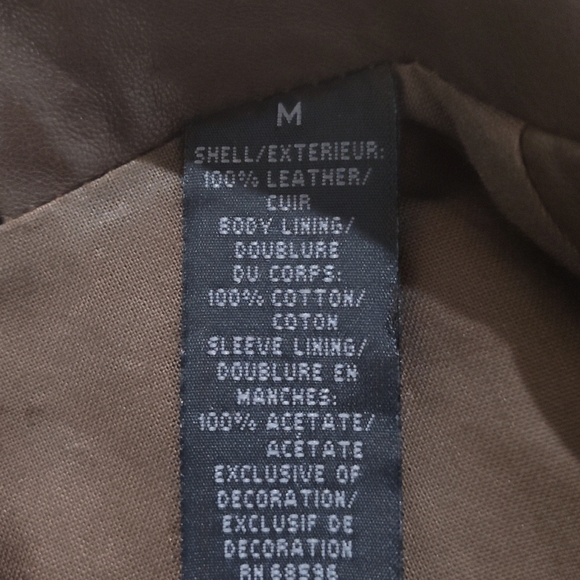 Dkny Luxury Leather Jacket - Picture 12 of 15